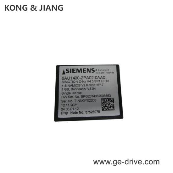 Siemens 6AU1400-2PA02-0AA0 Flash Card