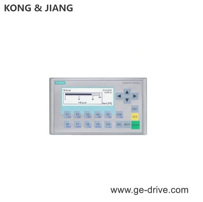 SIEMENS 6AV6647-0AH11-3AX0 BASIC PANEL