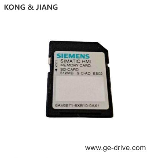 Siemens 6AV6 671-8XB10-0AX1 SIMATIC SD memory card