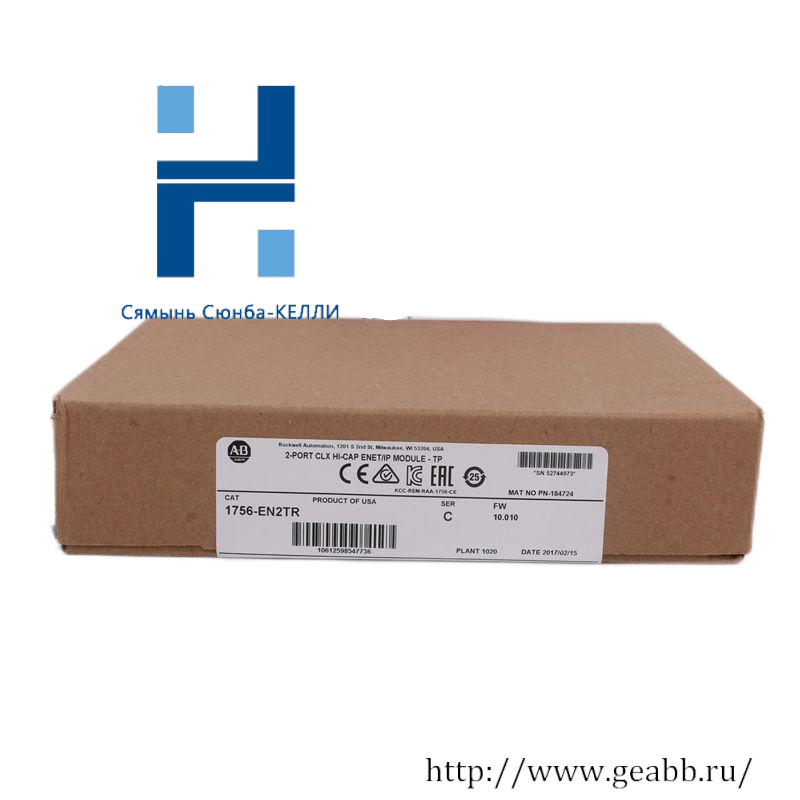 AB 1756-EN2TR/B ControlLogix EtherNet/IP Module