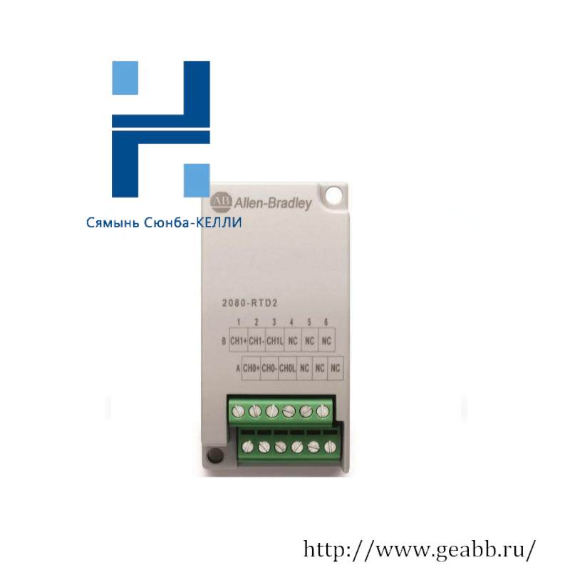 AB 2080-RTD2 Resistance Thermometer Detector Inputs