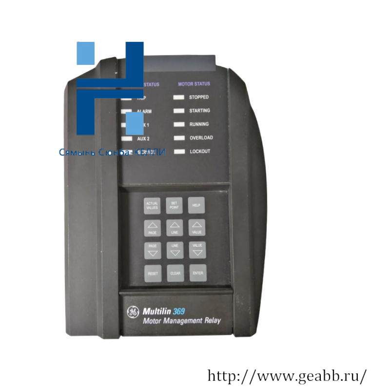 GE 369-HI-R-M-0-0 Motor Management Digital Relay