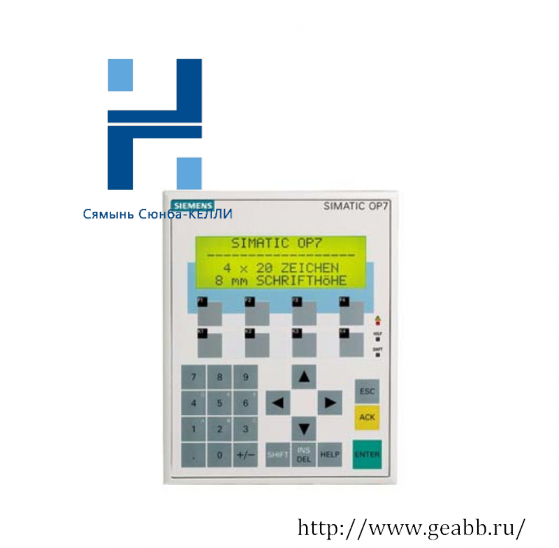 SIEMENS 6AV3607-1JC20-0AX1 Operator Panel