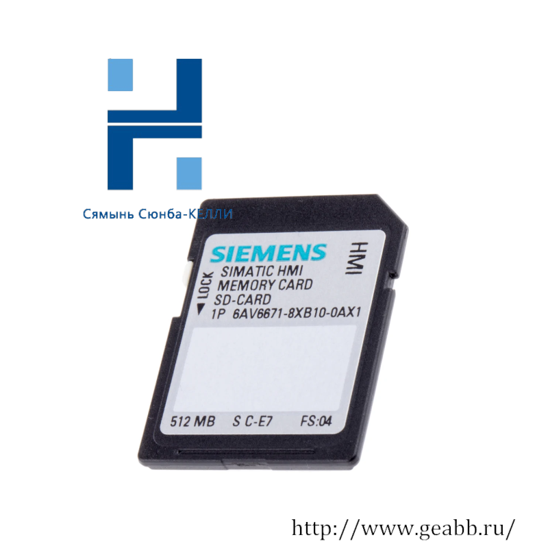 SIEMENS 6AV6671-8XB10-0AX1 SIMATIC SD memory card