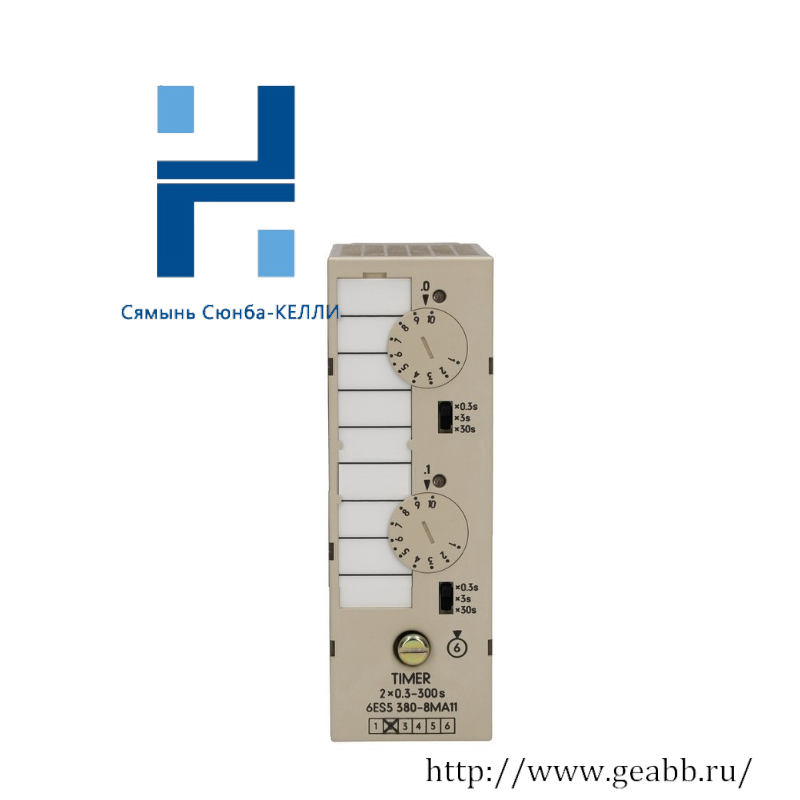 SIEMENS 6ES5380-8MA11 Timer Module