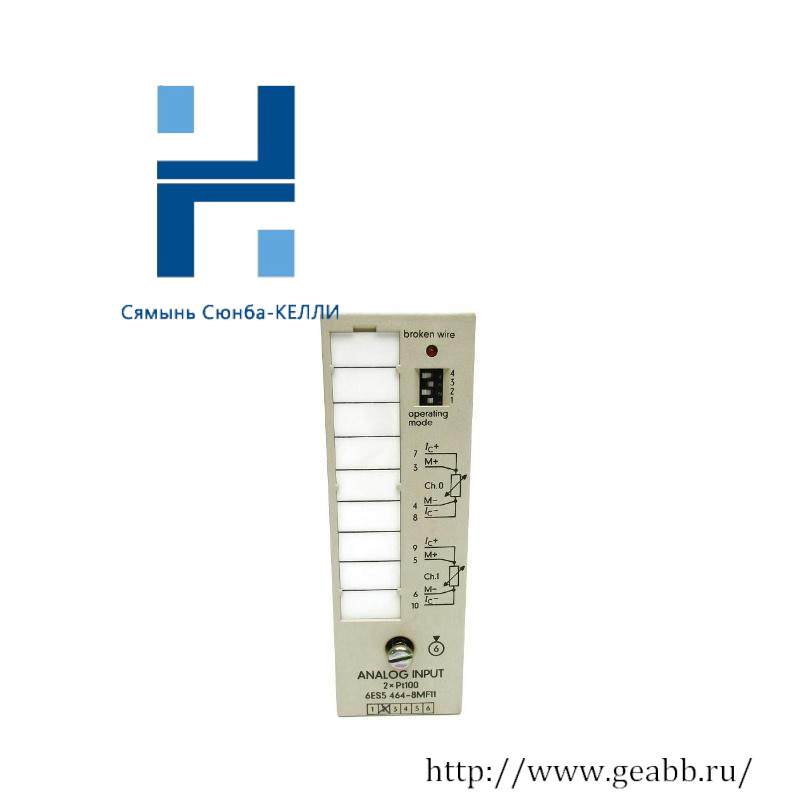 SIEMENS 6ES5464-8MF11 Analog Input Module