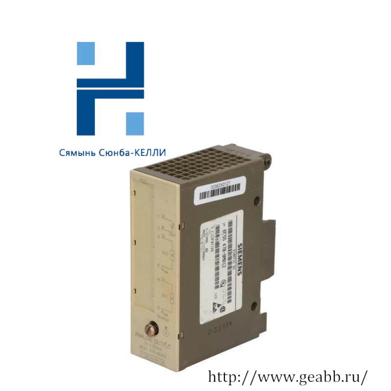 SIEMENS 6ES5470-8MB12 Analog Output Module