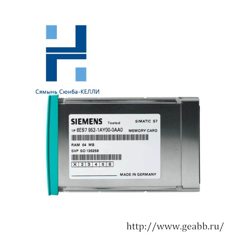 SIEMENS 6ES7952-1AP00-0AA0 RAM Memory Card