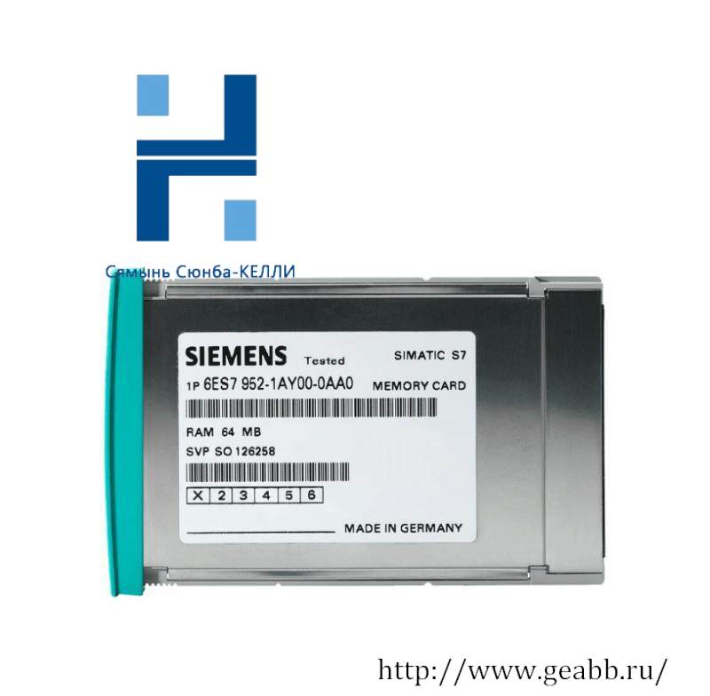 SIEMENS 6ES7952-1KP00-0AA0 SIMATIC S7 memory card