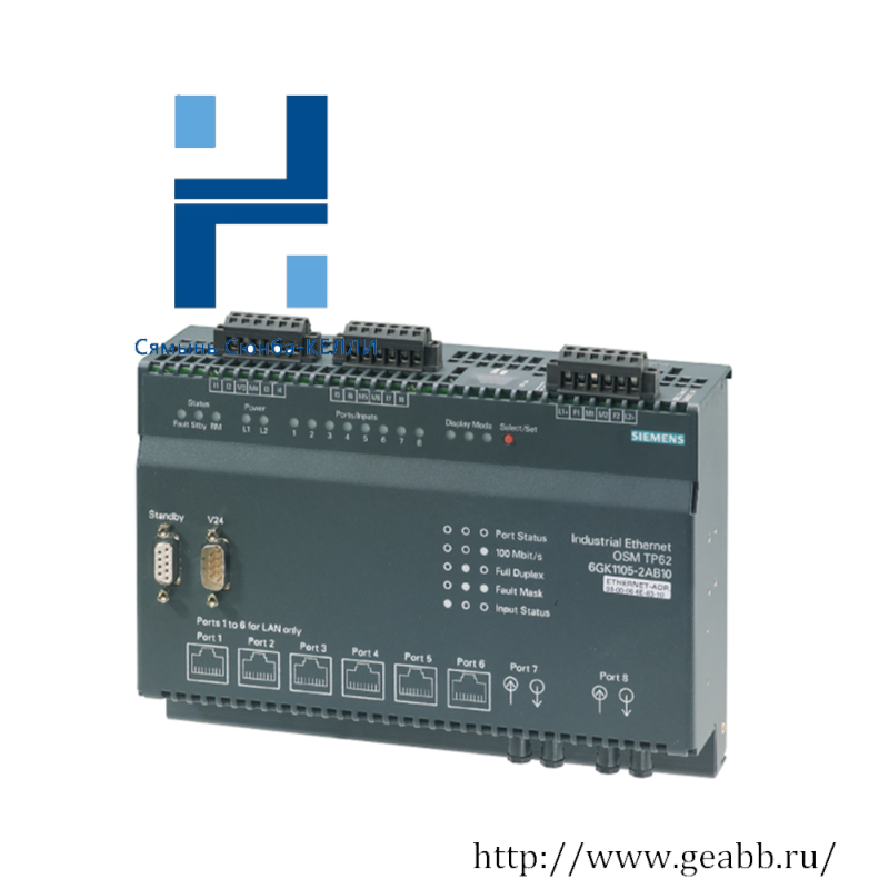 SIEMENS 6GK1 105-2AB10 digital inputs redundant