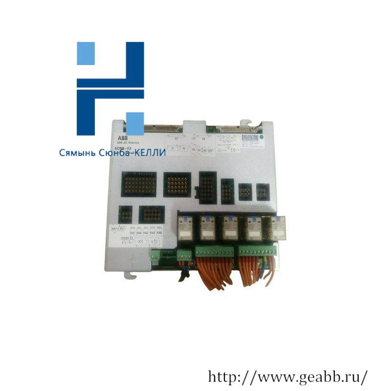 ABB ACRB-03 3HNE08250-1 3HNE06225-1 Safety Cabinet Relay Board