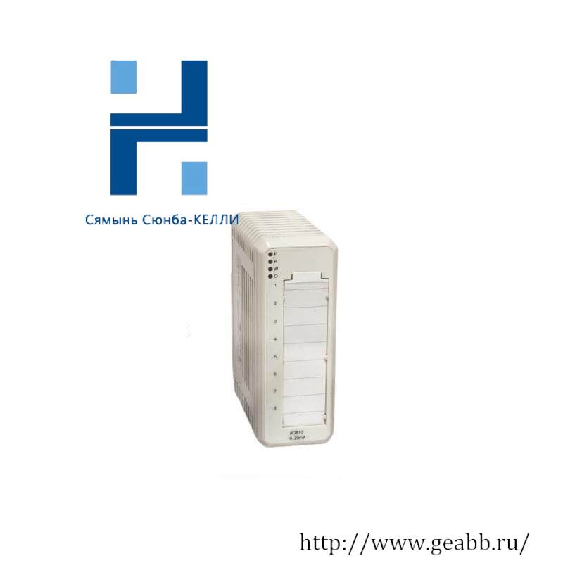 ABB AO810 3BSE008522R1 AO810 Analog output 1x8 ch