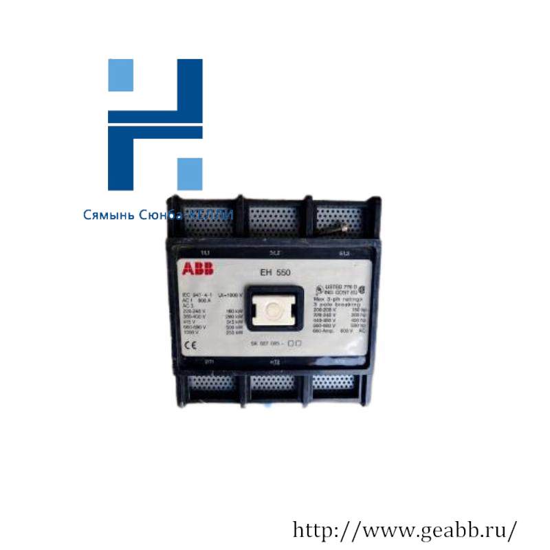 ABB EH550G 3P CONT.110VDC W/RECT.120V