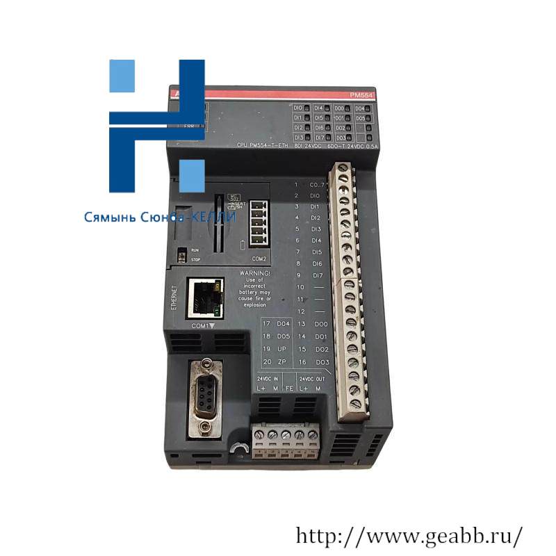 ABB PM554-T-ETH A0 PLC Automation CPU