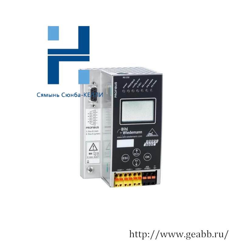 B+W BWU1569 AS-i 3.0 PROFIBUS Gateway in Stainless Steel, 2 masters