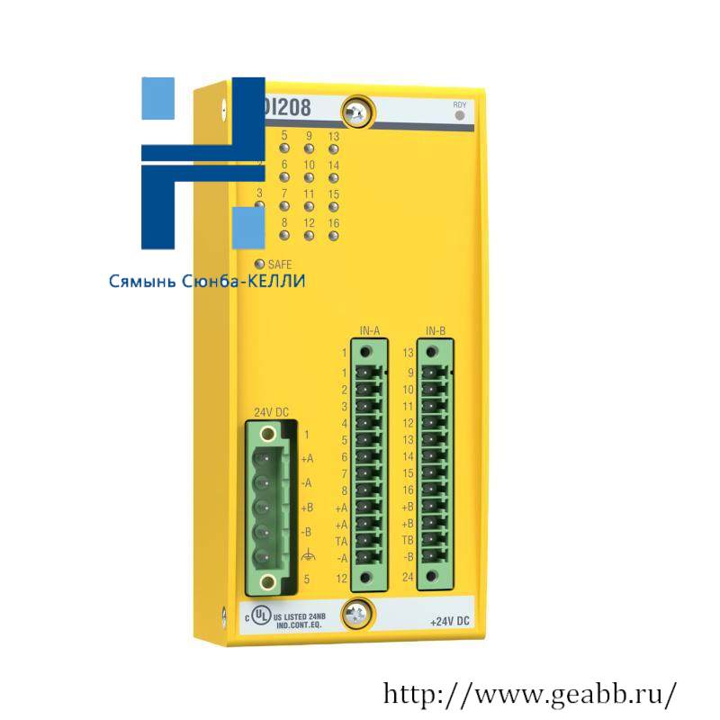 Bachmann SDI208 Safety Digital Input Module