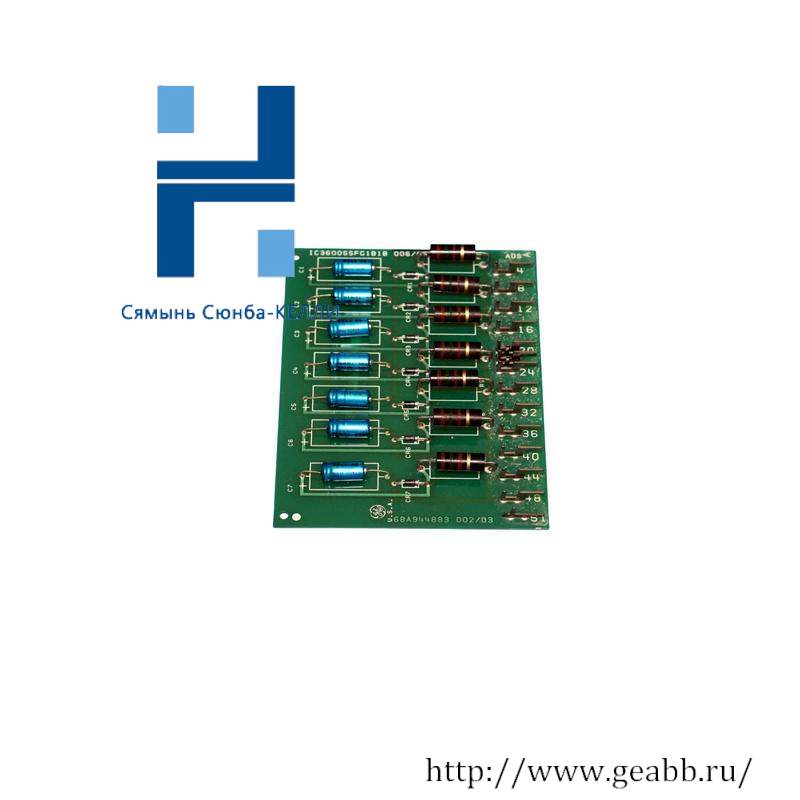 GE IC3600SSFG1B1B FLTR MODULE