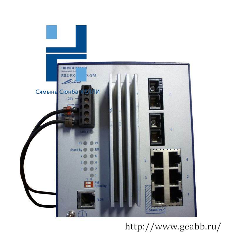 HIRSCHMANN RS2-FX-SM/FX-SM ETHERNET RAIL SWITCH