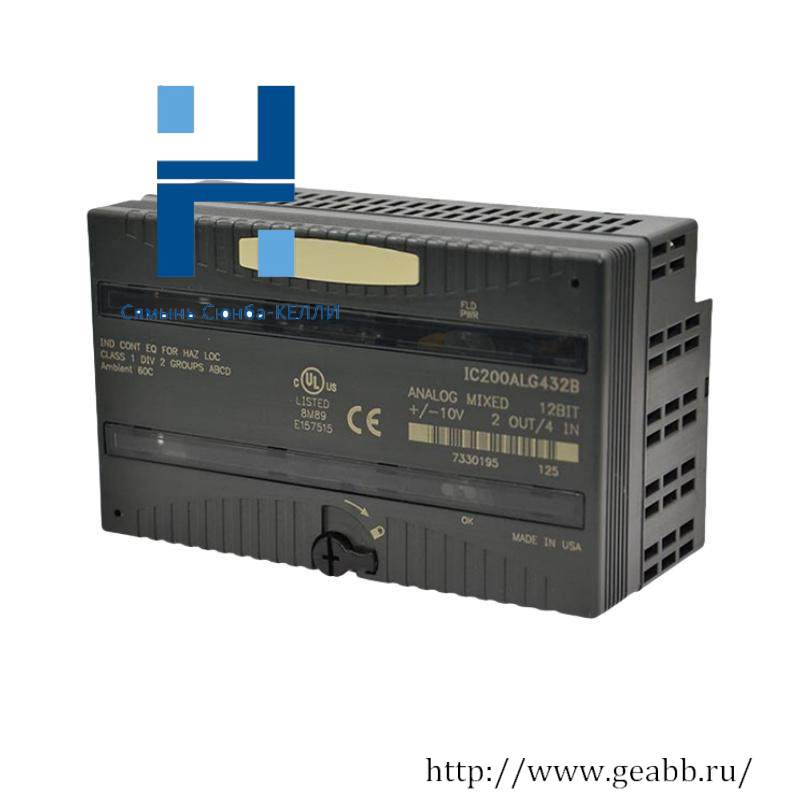 GE Fanuc IC200ALG432 Analog Mixed Module