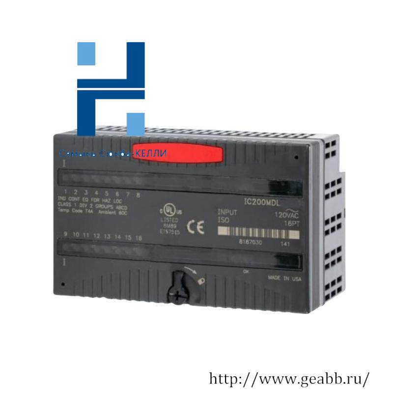 GE IC200MDL241 AC Input Module with 16 points