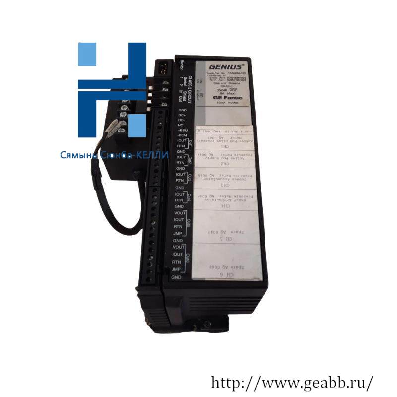 GE Fanuc IC660BBA025 Block 24/48Vdc Analog Current Source