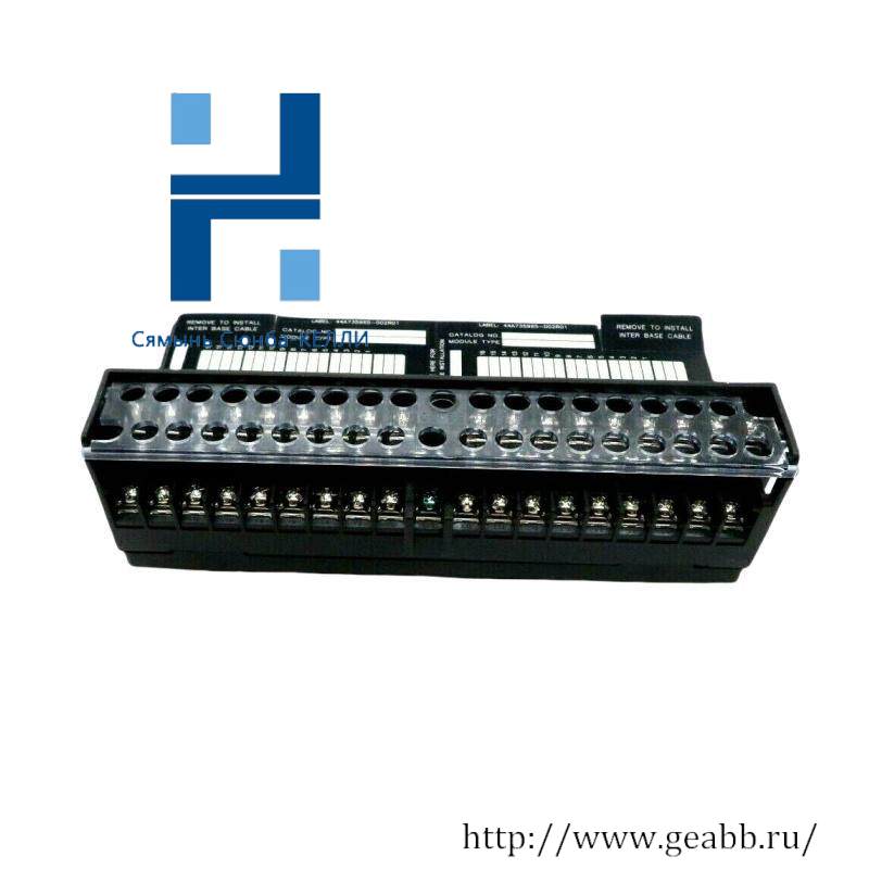 GE IC670CHS001E I/O Base, Barrier Style