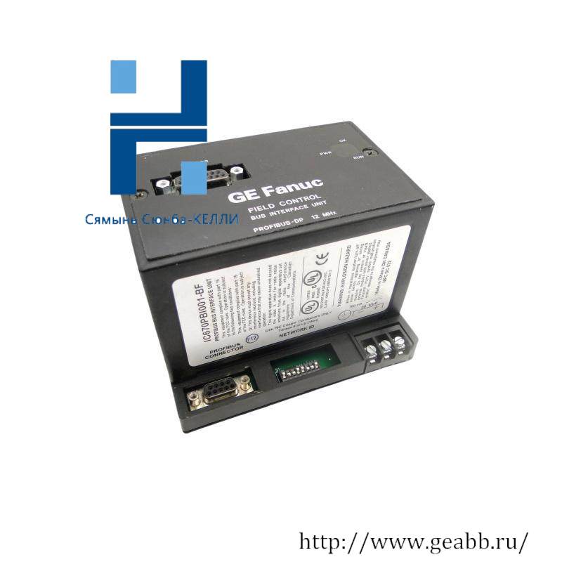 GE Fanuc IC670PBI001 Profibus Bus Interface Unit