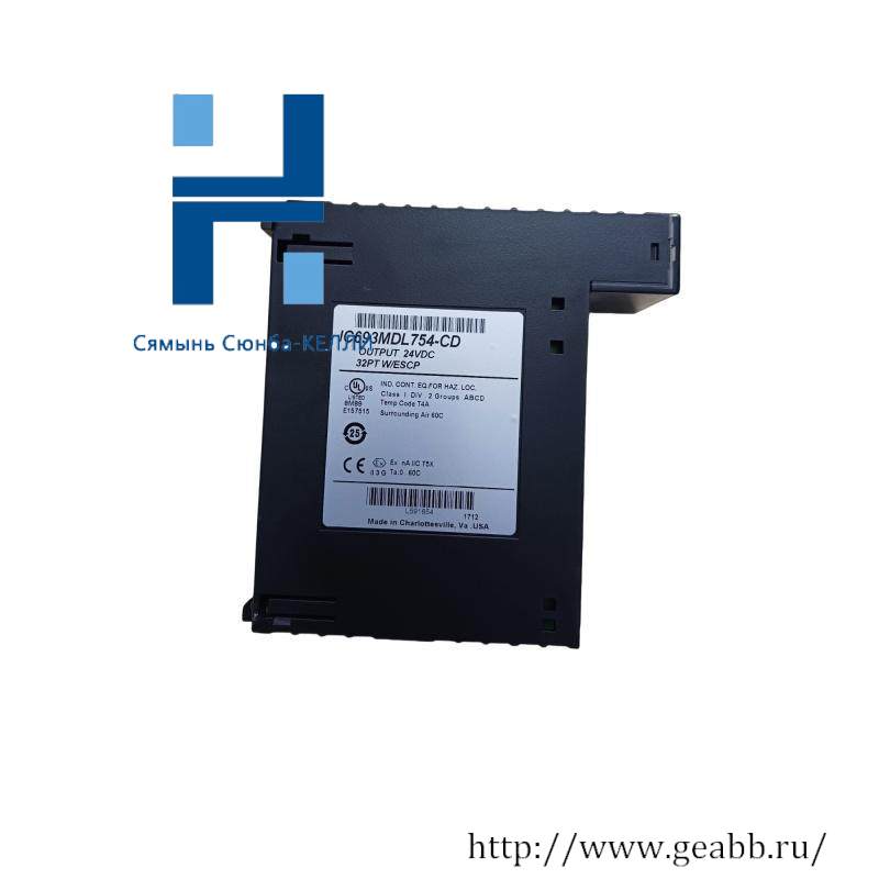 GE Fanuc IC693MDL754 ESCP positive logic output module