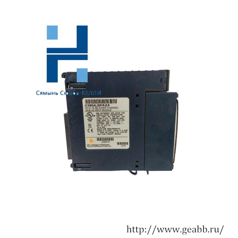 GE IC695ALG616 ANALOG INPUT MODULE