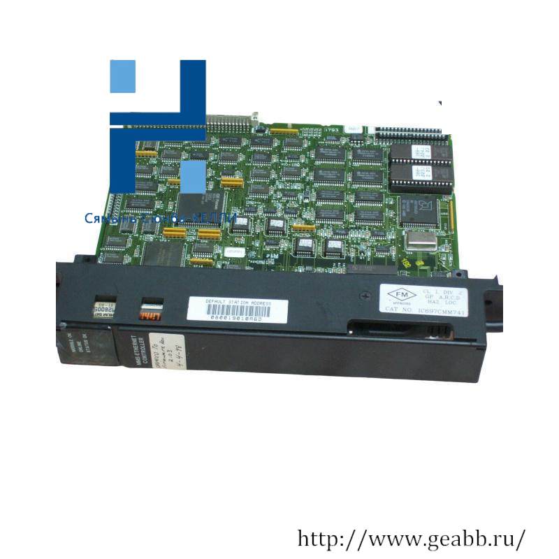 GE Fanuc IC697CMM741 ETHERNET CONTROLLER MODULE