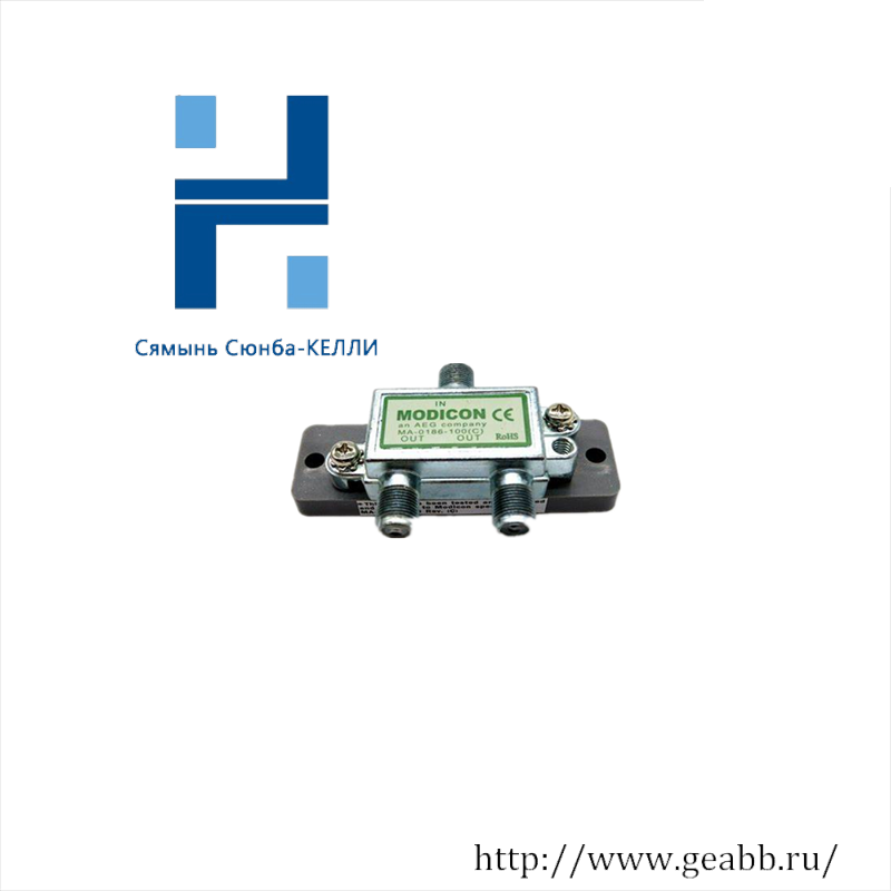 Schneide MODICON MA0186100 coaxial cable splitter