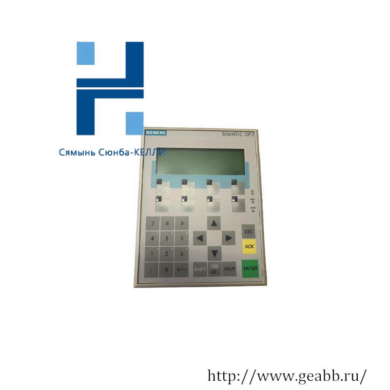 SIEMENS 6AV3607-1JC20-0AX1 OPERATOR INTERFACE