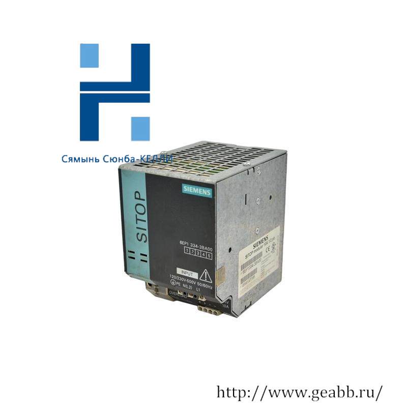 SIEMENS 6EP1334-3BA00 POWER SUPPLY