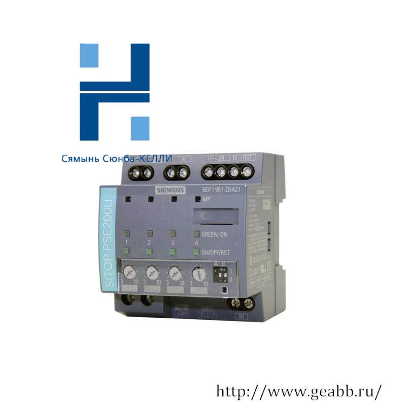 SIEMENS 6EP1961-2BA21 Selectivity Module