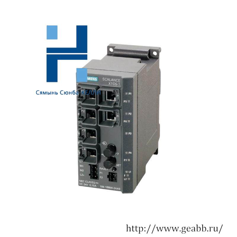 SIEMENS 6GK5106-1BB00-2AA3 Ethernet Switch Scalance