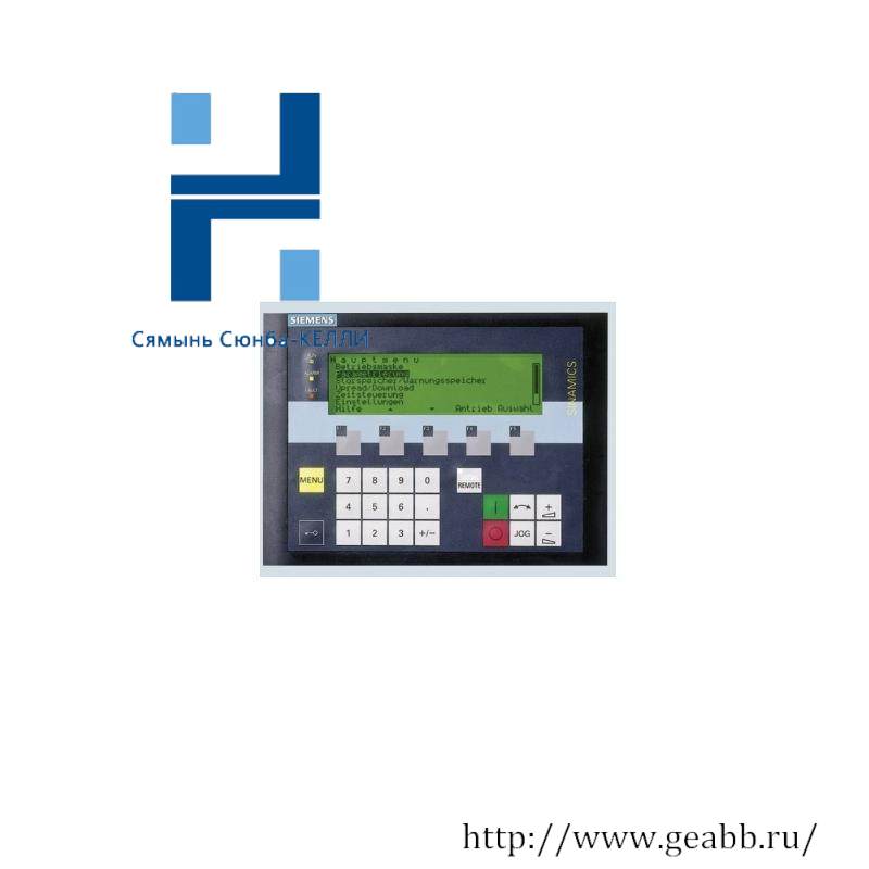 SIEMENS 6SL3055-0AA00-4CA5 SINAMICS operator panel