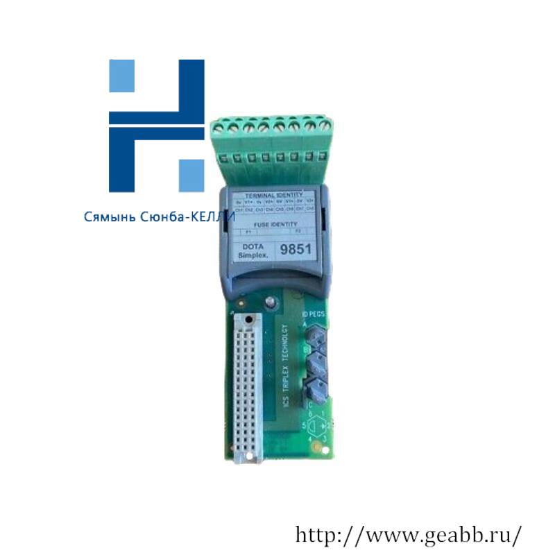 ICS TRIPLEX T9851 Analogue Output Module