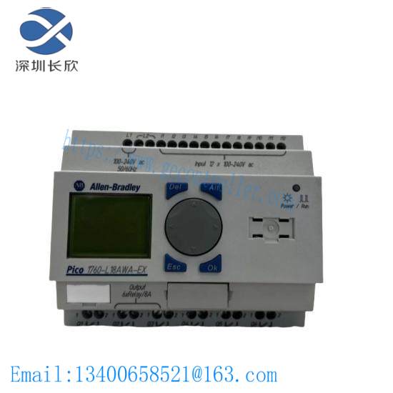 1760L18AWAEX Pico Controller w/RTC, 18 I/O Expandable, AC