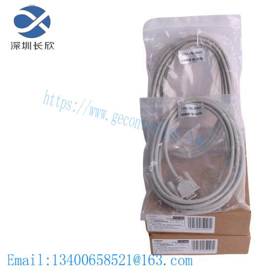 1761-CBL-PM02 8-Pin Mini DIN to 9-Pin D Shell RS232 Cable