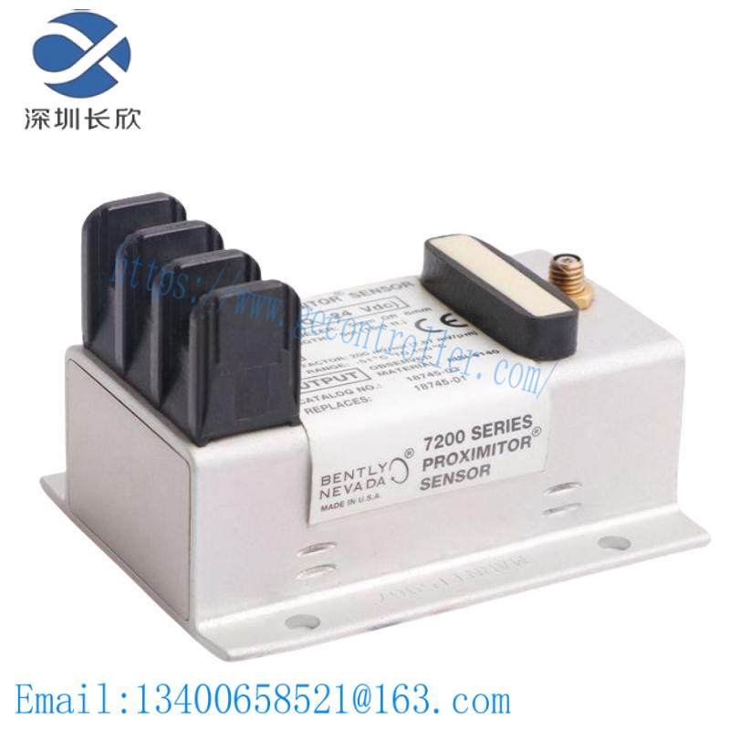 BENTLY NEVADA 1800/20-XX-90-02-00 MOD:158611-01 Vibration Monitor