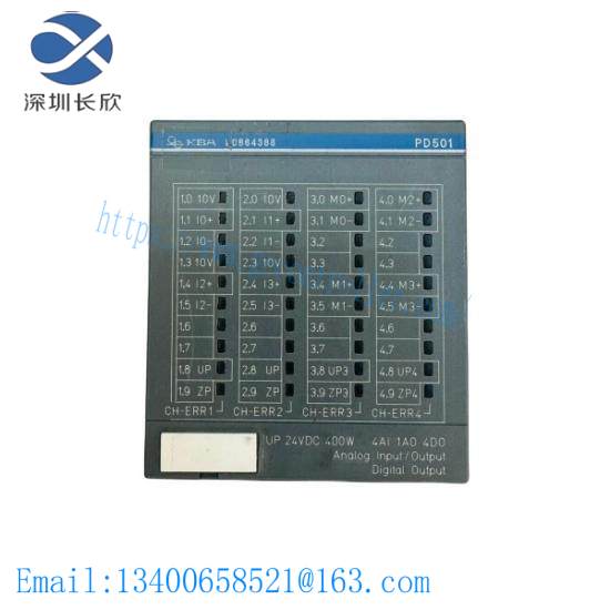 1SAP260100R3001 PD501-4CH  Analog I/O Module  ABB