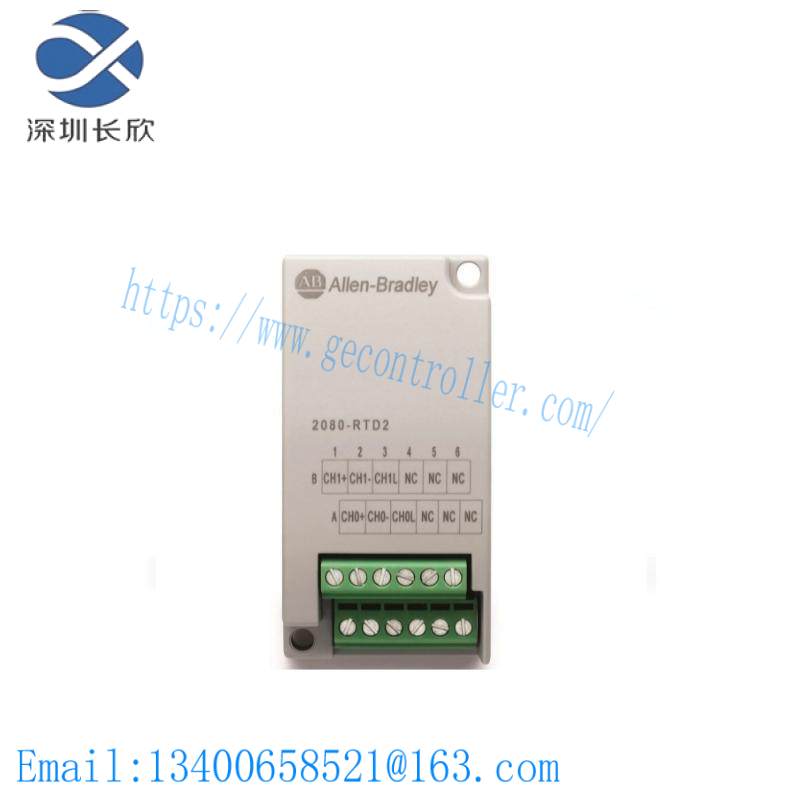 AB 2080-RTD2 Resistance Thermometer Detector Inputs