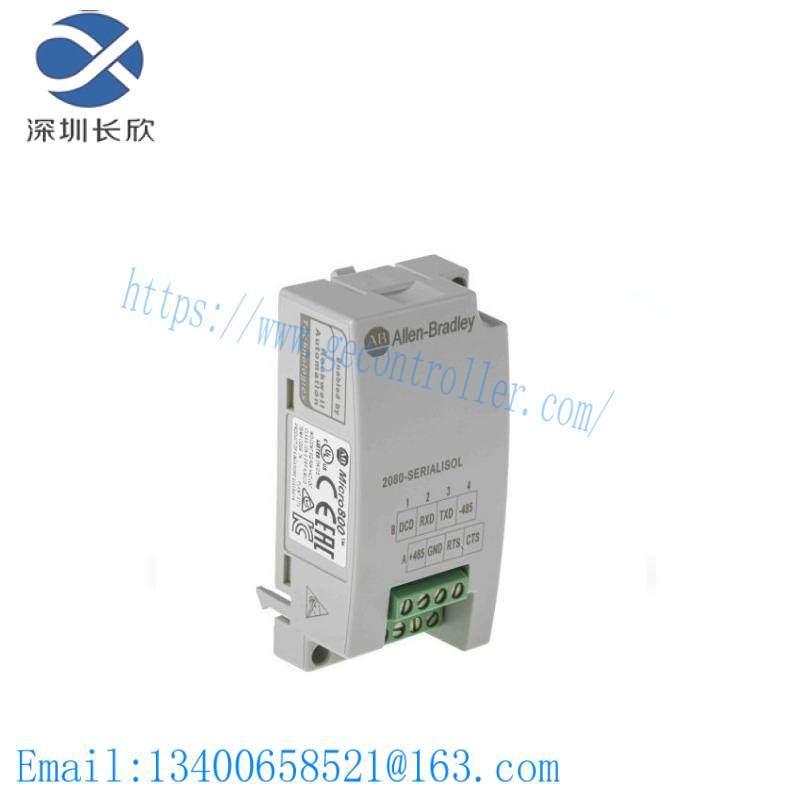 AB 2080-SERIALISOL Micro800 Isolated Serial Port Plug-In Y