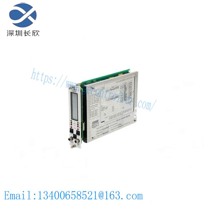 BENTLY NEVADA 3300/65 Dual Probe Monitor