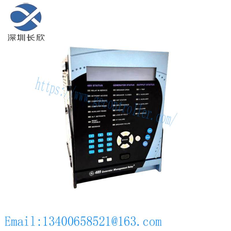 GE 489-P5-HI-A20-E Generator management relay module
