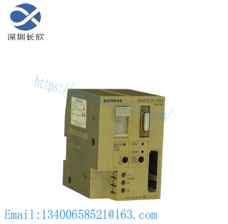 SIEMENS 6ES5100-8MA11 CPU 100 Processor Module
