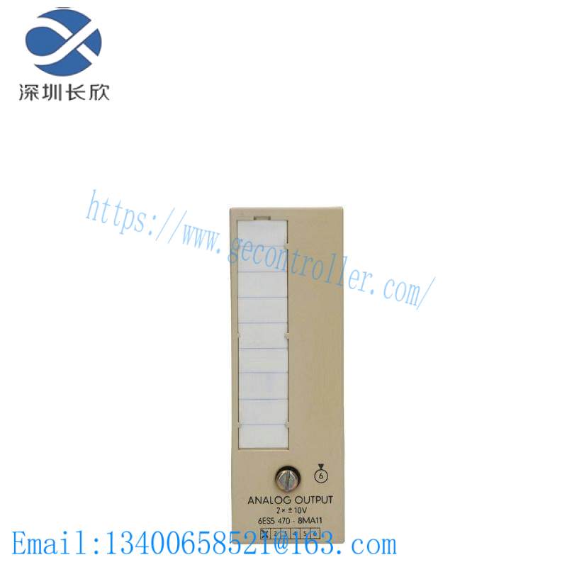 SIEMENS 6ES5470-8MA11 Analog Output Module