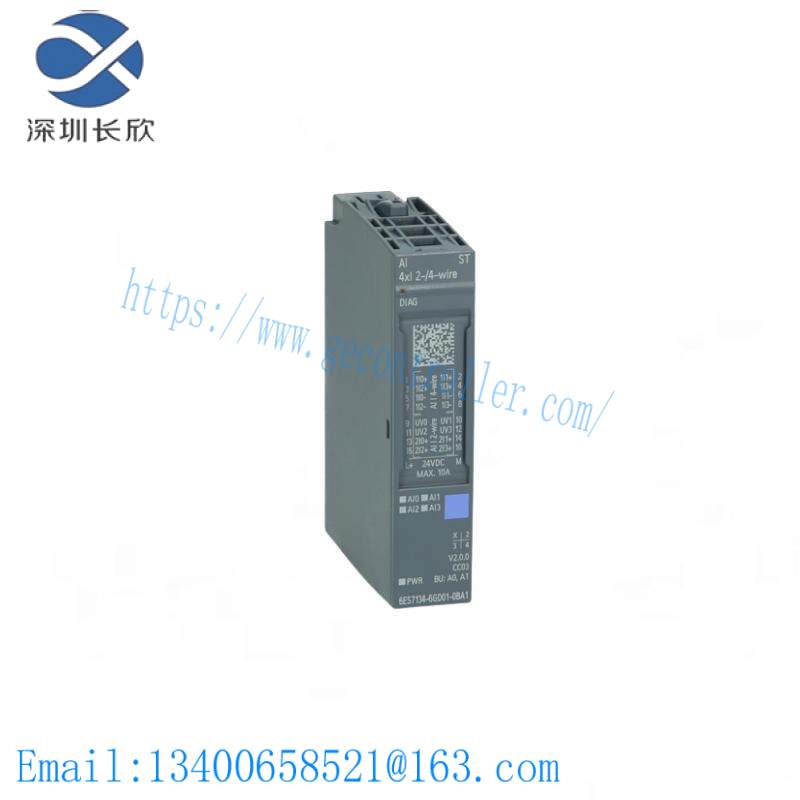 SIEMENS 6ES7134-6GD01-0BA1 ANALOG INPUT MODULE