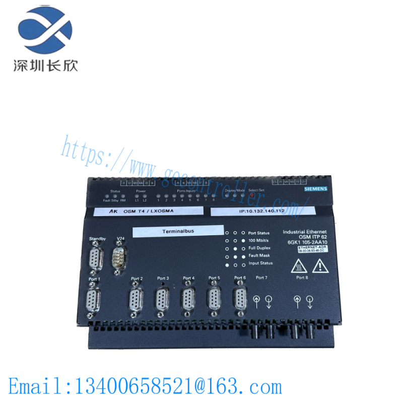 SIEMENS 6GK1 105-2AA10 OSM ITP62 Optical Switch Module