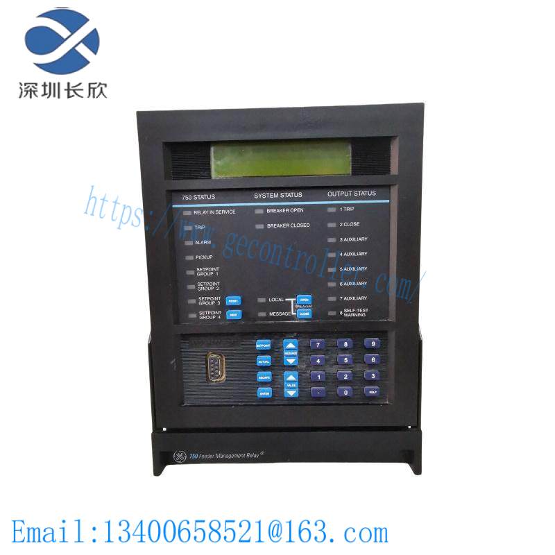 GE 750-P5-G5-D5-HI-A20-R-E-H FEEDER MANAGEMENT RELAY